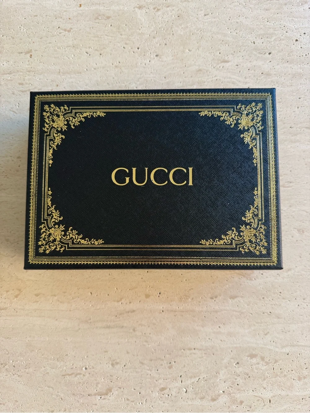 NWT Gucci  Embroidered GG Logo Black Tulle Lingerie Set Sz/ S